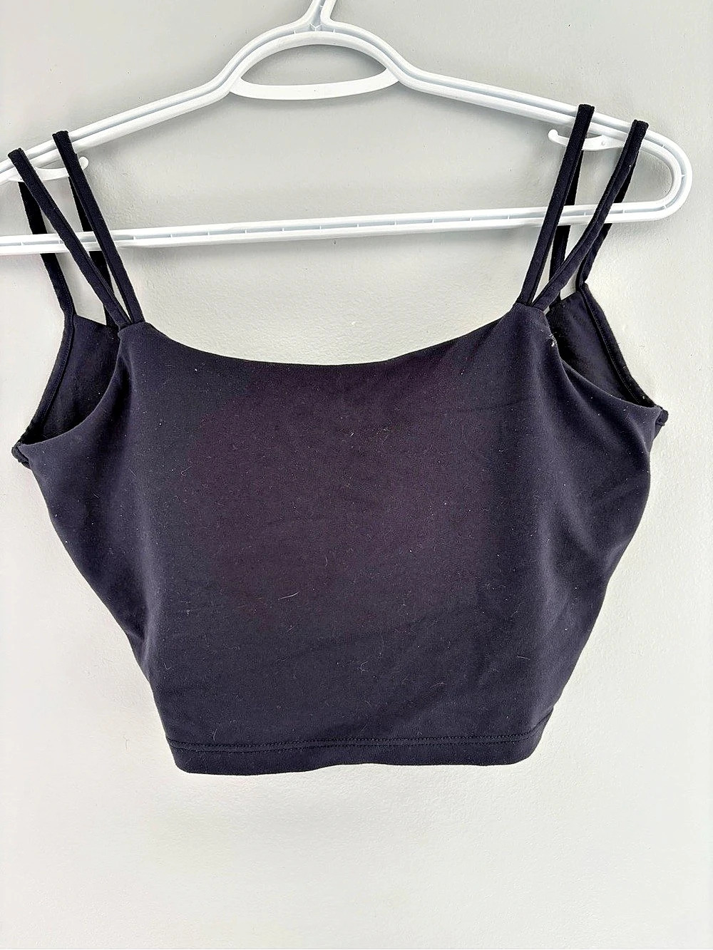 Halara UltraSculpt™ Double Straps Twisted Backless Cropped Yoga Tank Top Crop